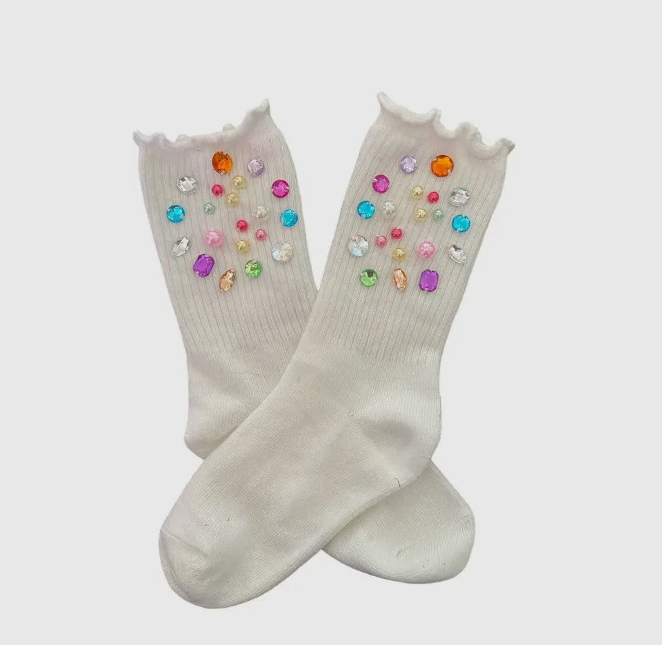 Pre-Order Bejeweled kid socks