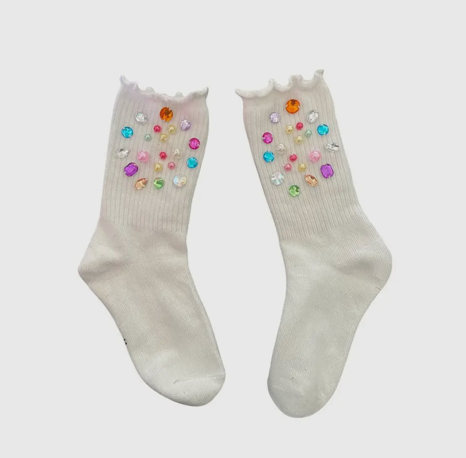 Pre-Order Bejeweled kid socks
