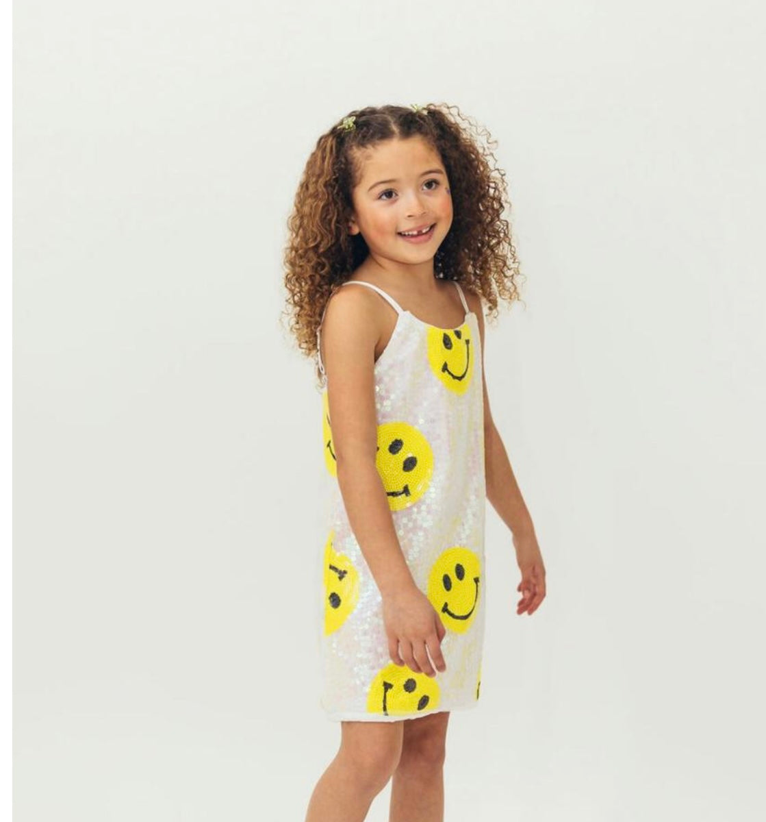 Sequin Happy Face Dress